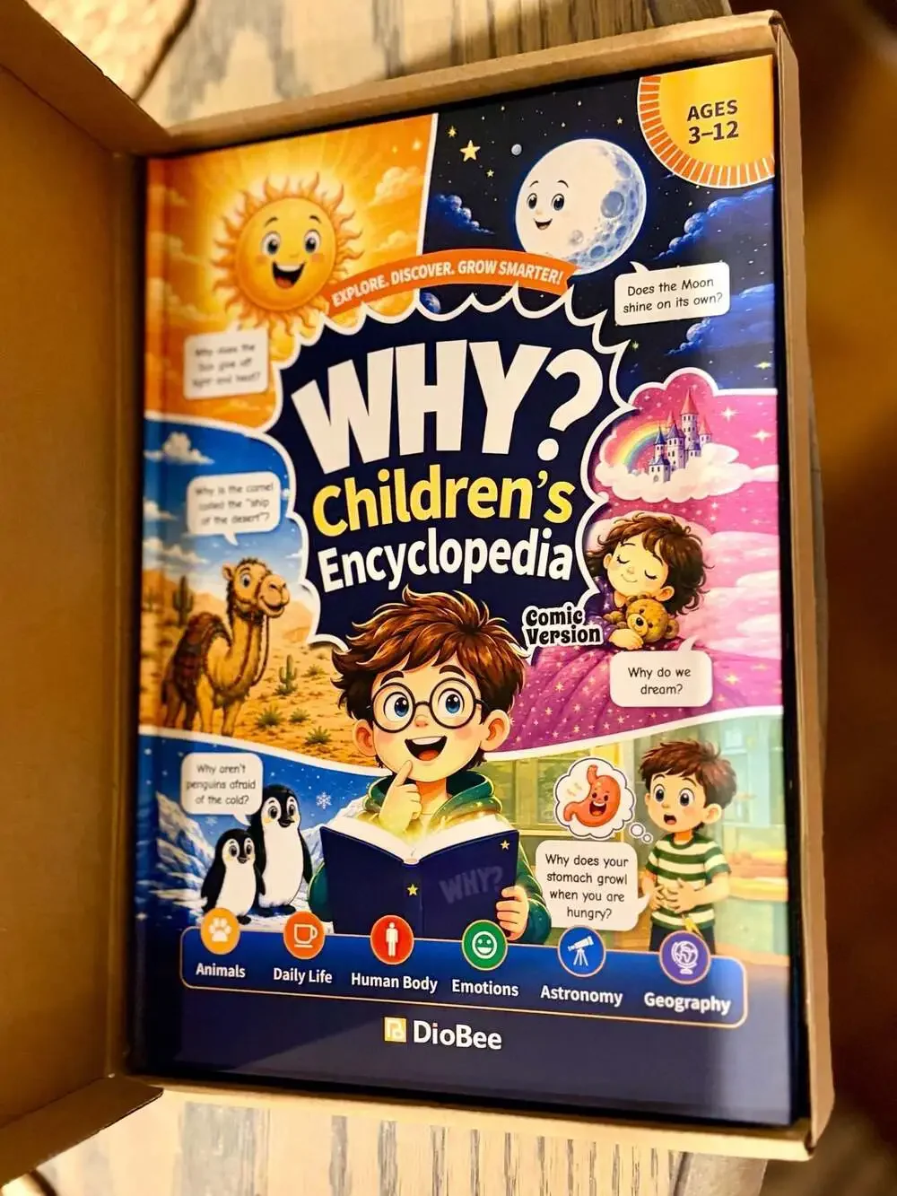 DioBee Why? Children's Encyclopedia Comic Version